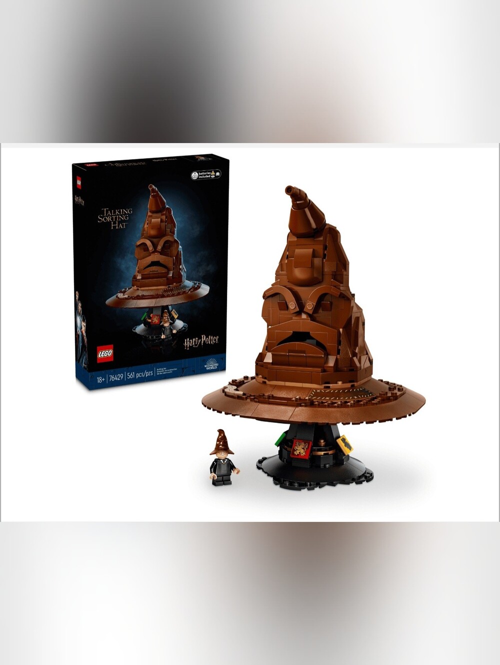 Lego Talking Sorting Hat. Harry Potter